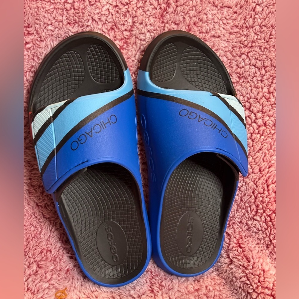 OOFOS OOahh Sport Unisex Slide Limited Edition Chicago US Men’s 7 Women’s 9 - Picture 6 of 10